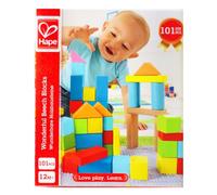 FUSTINO COSTRUZIONI wonderful beech blocks HAPE 101 pezzi IN LEGNO costruzioni E