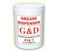 FUSTINO RICAMBIO grasso LITHIUM Grease 2 kg GL EP 2 CHIARO (65L) di Maestri