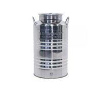 Contenitore Bidone Fusto in acciaio Inox 2 3 5 10 15 30 50 Litri per Vino Olio