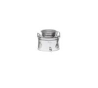 FUSTO BIDONE CONTENITORE OLIO INOX 18/10 MINOX LT. 15 CON PREDISPOSIZIONE