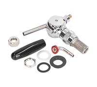 Fusto birra 5 litri per spillatore - rubinetto spillatrice in acciaio inox, controllo flusso per meno schiuma e versata perfetta - ideale per bar, casa e ristoranti