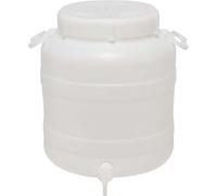 FUSTO BOCCA LARGA X RUBINETTO HDPE LT 30 MM 355 H.MM 425 3/4F