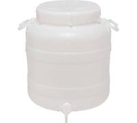 FUSTO BOCCA LARGA X RUBINETTO HDPE LT 30 MM 355 H.MM 425 3/4F PZ 1