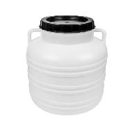 Fusto in plastica 30 L contenitore di fermentazione barile con coperchio...