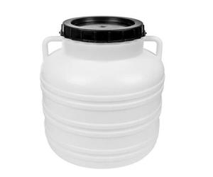 Fusto in plastica 30 L contenitore di fermentazione barile con coperchio bari...