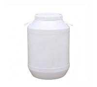 Fusto In Plastica Blu Da 25-60 L Per Trasporto E Stoccaggio Con Coperchio | Fusto per spedizioni con coperchio, design a tenuta d'aria, fusto per acqua, grande fusto blu in plastica