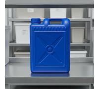 Fusto in Plastica Rettangolare Multiuso Tanica Resistente per Casa, Viaggio