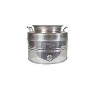 Fusto Inox per Olio Graffato 10 l Ø 310 mm MMX240H. Maffei