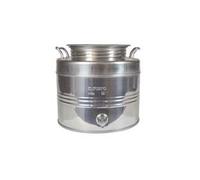Fusto Inox per Olio Graffato 20 l Ø 310 mm MMX332H. Maffei