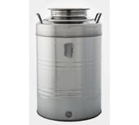 Fusto Olio Acciaio INOX 304 AISI Contenitore Liquido Alimentare 5 20 30 50 Litri