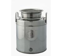 Fusto Olio Acciaio INOX 304 AISI Contenitore Liquido Alimentare 5 20 30 50 Litri
