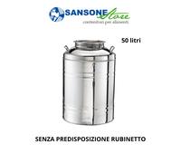 FUSTO OLIO SANSONE 50 LITRI SENZA PREDISPOSIZIONE RUBINETTO