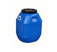 Fusto plastico HDPE quadrato con coperchio stretto e rubinetto