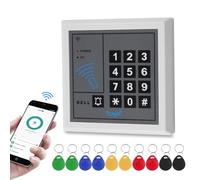 FUSYTULY WiFi Tuya RFID Tastiera di Controllo Accessi 125KHz Standalone Lettore di Schede WG26 dell'apriporta del Sistema del Regolatore di Accesso, Sblocco Remoto dell'APP