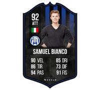 FUT Card Personalizzata - Carta Ultimate Team con Foto, Scudetto e Statistiche - Regalo Originale Compleanno | Crea la Tua Player Card