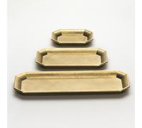 Futagami In Ottone Cancelleria, Accessori E Gioielli Vassoio Insieme