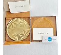 FUTAGAMI Sottobicchiere in ottone "Koubou" Set di 2 fascio luminoso Made in J...