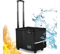 futaiphy, Carrello a rotelle per insegnanti, armadietti ignifughi per la sicurezza dei documenti, cassa portatile con ruote per insegnanti, per insegnare, ufficio