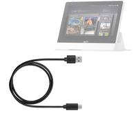 Futanwei Cavo di ricarica per Eufy Smart Display E10 8", USB-A a USB-C, 1 m | Trasferimento dati da 10 Gbps e ricarica da 60 W: cavo dati da USB-A a USB-C 3.0 compatibile con altoparlanti Bluetooth