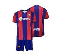 Futbol Club Barcelona Maglia e Pantaloni Prima Equipaggiamento Stagione 2023/2024 - Replica Ufficiale con Licience Bambino, Barcellona, 6 anni