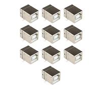 Futheda 10 pz micro USB2.0 connettore jack connettore tipo B porta femmina 4 pin 90 gradi PCB DIP