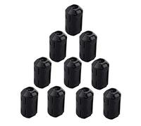 Futheda 10PCS 7 mm diametro interno clip-on ferrite anello Core anti-interferenza ad alta frequenza filtro RFI EMI soppressore clip cavo nero