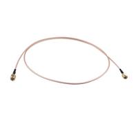Futheda Cavo SMA Prolunga Antenna Adattatore da SMA Maschio a SMA Maschio RG316 1m per Ponticello a Treccia Wireless Cavo a Bbassa Perdita per Dispositivi SDR FPV Test di Emissioni FCC