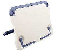 Futheda Leggio portatile, pieghevole, supporto da tavolo, multifunzionale, per libri, documenti, pianoforte, chitarra, ukulele, ecc., colore beige