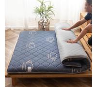 Futon Materassi da Terra Materasso Futon Spesso, Coprimaterasso Trapuntato Giapponese Tatami For Letti, For Ospiti, Dormitori, Divani Da Campeggio, Sdraio, Sollievo Dal Dolore E Traspirante(001,90*200