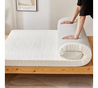 Futon, materasso da pavimento giapponese, stile tatami, pieghevole, per dormitorio, campeggio, letto degli ospiti, sottile, portatile (G, 120 x 190 x 5 cm)