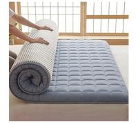 Futon, Materasso da Pavimento Pieghevole, Arrotolabile, Tatami, Singolo, Matrimoniale, Materasso futon Giapponese, con Retro Antiscivolo,A,120x200cm