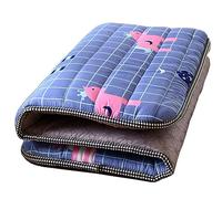 Futon Materasso Futon Morbido Pavimento Pieghevole Portatile Materasso Doppio Futon Giapponese Tatami Giapponese Materasso Pieghevole Spessore 90x200, D,90X200 cm