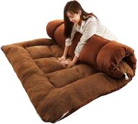 Futon Mattress - Materassino pieghevole spesso portatile per dormire | Materasso da pavimento pieghevole spesso portatile per il massimo comfort; ideale per pigiama party e soggiorno relax