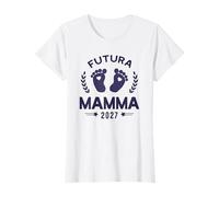 Futura Mamma 2027 Bebè in Arrivo Maglietta