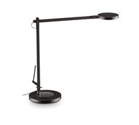 Lampada Da Scrivania Moderna Futura Alluminio-Plastiche Nero Led 12,5W 4000K