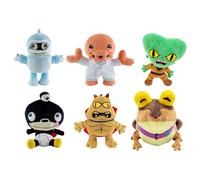 Futurama Peluche Set Di 6 Bender, Roditrice, Lrrr , Morbo ,Zoidberg,Ipnorospo
