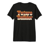 Future Builder Retro Back To School Student Design Maglietta Premium