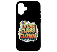 Future Class Clown Primo Giorno Di Scuola Asilo Divertente Custodia per iPhone 16