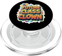 Future Class Clown Primo Giorno Di Scuola Asilo Divertente PopSockets PopGrip per MagSafe
