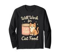 Future Crazy Cat Lady Cute Feline Obsession Bizzarro Cat Life Maglia a Manica