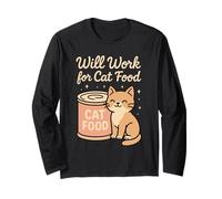 Future Crazy Cat Lady Cute Feline Obsession Bizzarro Cat Life Maglia a Manica