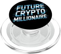 Future Crypto Millionaire Divertente Investitore di Criptovaluta PopSockets PopGrip per MagSafe