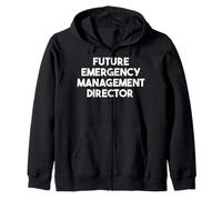 Future Emergency Management Director - Divertente Felpa con Cappuccio