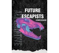 Future Escapists Alternative Skull Notebook: 6x9 Checked Pages | Persolnalized, For Work, School, Students, Adults and Teenagers