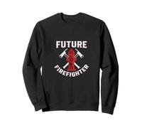 Future Firefighter Heroes Of Tomorrow Soon Fireman Felpa