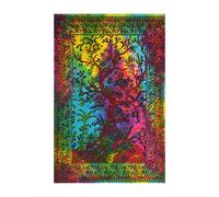 Future Handmade - Arazzo colorato da appendere alla parete, stile hippie (formato poster, design P5)