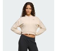 FUTURE ICONS 3 STRISCE ZIP INTEGRALE GIACCA DA ALLENAMENTO Crystal Linen / Trace Khaki 13-14A