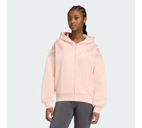 FUTURE ICONS FELPA CON CAPPUCCIO Three Stripes Blush Pink L
