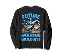 Future Marine Biologist Bambino Ragazzo Felpa