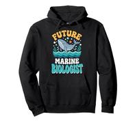 Future Marine Biologist Bambino Ragazzo Felpa con Cappuccio